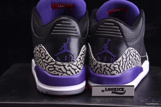 Kicktheory CT8532-050 Purple Black 3 Jordan Air Retro Court 0821